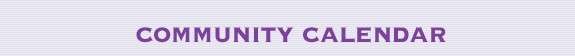 Community Calendar